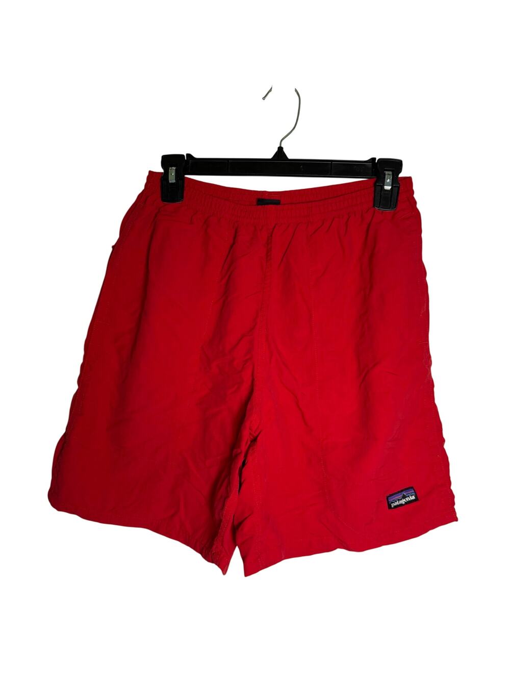 Patagonia Baggies Swim Trunks Men's Size SMALL Red Mesh Lined Vintage Y2K